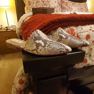 Steve Madden studded crocs flats